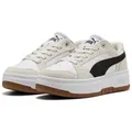 PUMA REBOUND FEMME LOW SD Sneaker für sportliche und lässige Looks, mit Leder-Obermaterial weiß 36 EU