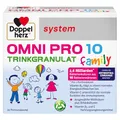 Doppelherz system OMNI PRO 10 family - Kombination aus 10 ausgesuchten Bakterienstämmen + Vitamin B2 und Vitamin C - 20 Portionsbeutel mit Vanillegeschmack