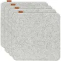 Miqio Design Sitzkissen, Hellgrau, Textil, 35x2x35 cm, Wohntextilien, Kissen, Sitzkissen
