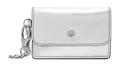 FOSSIL Valerie Card Case Silver Metallic