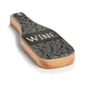 ZELLER 25583 Wein-Set 4-tlg., Gummibaum/Glas/Edelstahl/Silikon, ca. 10 x 27,8...