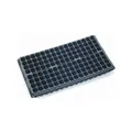 ECO Topf/Anzuchtplatte Jiffy Block - 128 Zellen (54x28cm), Schwarz, Flexibel, Indoor, Tray
