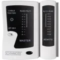 SCHWAIGER Netzwerkkabeltester, für RJ45 u. RJ11