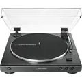 Audio-technica At-lp60x Audio-plattenspieler Mit Riemenantrieb Schwarz Vollautomatisch
