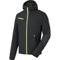 WÜRTH MODYF Softshelljacke Stretch Evolution - hochwertige Männer Arbeitsjacke in Anthrazit Lime - atmungsaktive Handwerkerjacke - in der Größe XL