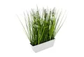 Künstliche Zimmerpflanze im weißen Topf Wiesenblumen, Spetebo, Höhe 42 cm, Immergrün und pflegeleicht