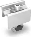 K2 SYSTEMS EC Universal Clamp OneEnd, silber, 30-42mm Universal Endklemme mit einfacher Klickfunktion