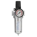 Druckminderer Wasserabscheider Druckluft 1/2 Zoll Kompressor Filterregler Alu...