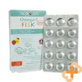 Nnorsan Omega-3 Kinder Jelly, 45 Erdbeere Zitrone Geschmack Gummies Mit Vitamine