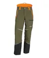 KOX Schnittschutzhose Mistral 3.0 Grün/Orange Größe 46 | Typ A | KWF-Standard