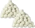 vhbw 2x 500 g Filterbälle-Verpackung Ersatz für Bestway 58475 für Pool-Filteranlagen, Sandfilteranlagen - 50 mm