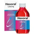 Hexoral Lösung bei Entzündungen in Mund und Rachen