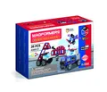 Magformers Amazing Police & Rescue Set, Rot, Blau