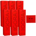 Schwarzkopf Igora Royal 6 x 60 ml 9-55 extra hellblond gold extra Haarfarbe Crem