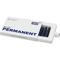 INK CART PERMANENT BLUE 1PACK=8CART PF Marke Montblanc