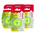 edel+white Easy Tape Zahnband gewachst 70m, 3er Vorteilspack (3x 70m)