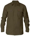 Fjällräven Herren Singi Trekking Hemd langarm , Dark Olive, S EU