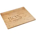 KESPER | Buffetplatte/Herdabdeckplatte mit Einbrand, Material: Bambus, Maße: 56 x 50 x 4 cm, Holzstärke: 1,6 cm, Farbe: Braun | 58597 13