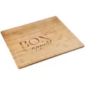 KESPER Buffetplatte Herdabdeckplatte Bambus 56x50x4cm Braun