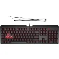 HP OMEN Encoder Tastatur - Volle Größe (100%) - Kabelgebunden - USB - Mechanischer Switch - QWERTY - Schwa - Schwarz