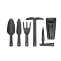 Universal Gartenwerkzeugset Respana 6-teilig Anthrazit Set INWN01