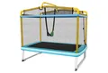 COSTWAY Gartentrampolin rechteckig, mit Sicherheitsnetz