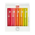 Prym Ergonomics Wollhäkelnadel Set 3,5–6mm ergonomisch, farbcodiert, Kunststoff