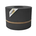 zaun|zu® Premium 35 Meter Rolle 19cm hoch | genarbte Oberfläche | Sichtschutzstreifen PP für Doppelstabmatten UV-beständiger Sichtschutz | Zaunblende Made in Germany Anthrazit, 35m