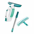 Leifheit Fenstersauger Dry&Clean, mit Stiel und Einwascher, Fensterreiniger