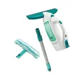 Leifheit dry&clean Fensterreiniger 38min Akkubetrieb Blau/Weiß