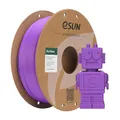 eSUN PLA Filament 1.75mm, PLA Basic 3D Drucker Filament Maßgenauigkeit +/- 0.03mm, 1KG Spule (2.2 LBS) Super Speedy PLA Filament für 3D Drucker, Gräulich Violette