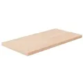 vidaXL Regalboden 40x20x1,5 cm Unbehandeltes Massivholz Eiche