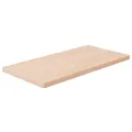 Regalboden 40x20x1,5 cm Unbehandeltes Massivholz Eiche