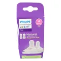 Avent Natural Response Sauger – 2x Sauger für Babyflaschen mit Durchflussstärke