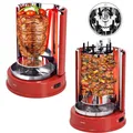 Syntrox Elektro Dönergrill Aragon Hähnchen Gyros Kebab Schaschlik Grill 1400W