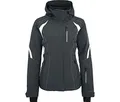 Bergson SNOWTASTIC | Damen Skijacke, wattiert, 20000mm Wassersäule, Ebony [949], 42 - Damen