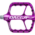 Chromag Dagga Pedale für MTB/Cycle/VAE/E-Bike, violett, 120x115mm