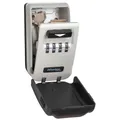 Master Lock® 5425EURD Schlüsseltresor grau, Zahlenschloss, 7,2 x 5,2 x 12,6...