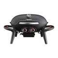 TAINO KENAI Gasgrill klein Tischgrill Balkongrill Thermometer Aluguss Schwarz