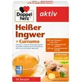 Doppelherz heißer Ingwer+Curcuma Beutel 10 St