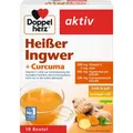 DOPPELHERZ heißer Ingwer+Curcuma Beutel 10 St PZN 16528677