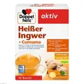 DOPPELHERZ heißer Ingwer+Curcuma Beutel 10 St