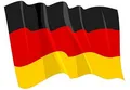 FahnenMax Autoaufkleber Sticker Fahne Deutschland wehend Flagge Aufkleber