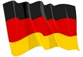 Autoaufkleber Sticker Fahne Deutschland wehend Flagge Aufkleber