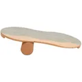 Body Coach Woodboard Balance-Board Starter Set oval nachhaltiges Material Ahorn & Kork