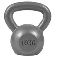 GORILLA SPORTS® Kettlebell - 2 bis 32 kg Gewichte, Einzeln/Set, Gusseisen, Bodenschonend, Silber oder Schwarz - Kugelhantel, Schwunghantel, Kugelgewicht, Rundgewicht, Krafttraining