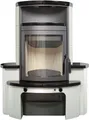 HARK Kaminofen »Avenso GT ECOplus 8 kW«, 8 kW, Dauerbrand, Cr.Weiß/M.Schwarz, mit EcoPlus Filter