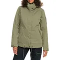 Roxy Meade Damen Winter Skijacke khaki XL - Grün