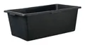 Berdal Mörtelkasten 90L schwarz eckig, L-Skala - (90 Liter)