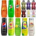 NEU Sodastream Sirup Set 8 Sorten 440ml Zero Zucker plus Bolero Getränke